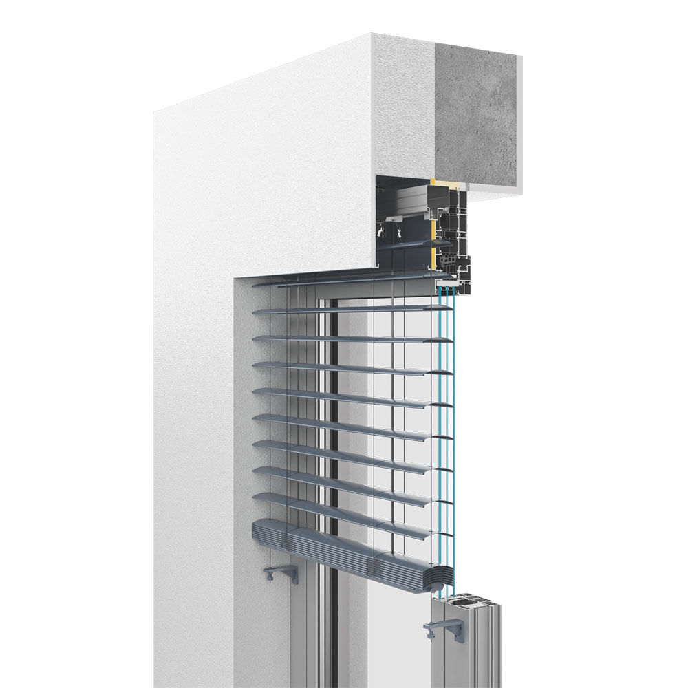 Żaluzja fasadowa SkyFlow BOX COMPACT — wizualizacja 2