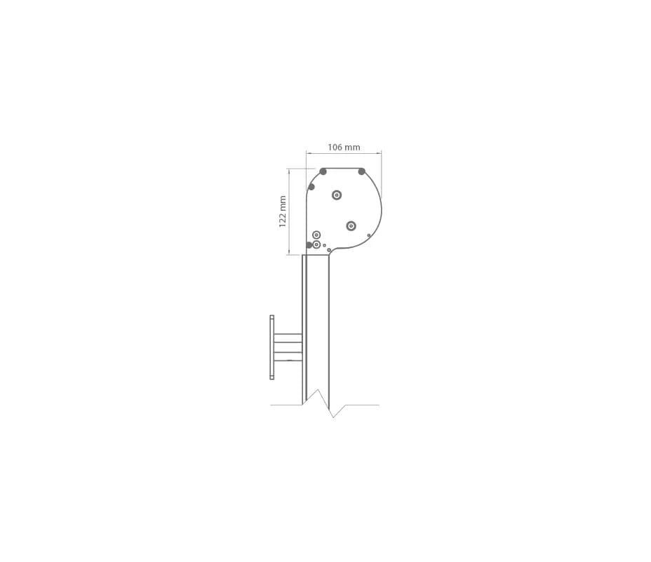 MARKIZOLETA 103 — rysunek techniczny 1