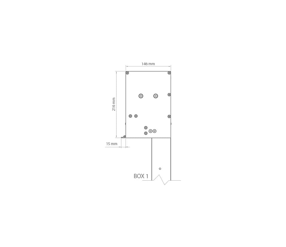 R ZiiiP BOX — rysunek techniczny 1