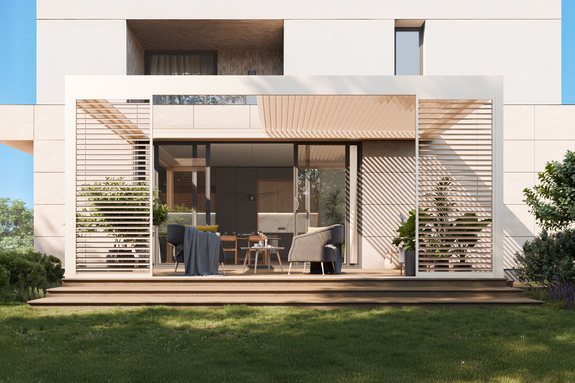 Tarasola Technic View — realizacja zadaszenia tarasowego w Trójmieście 1