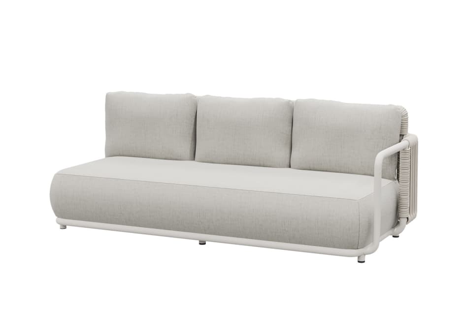 Sofa narożna wypoczynkowa ogrodowa lewa ROME 1