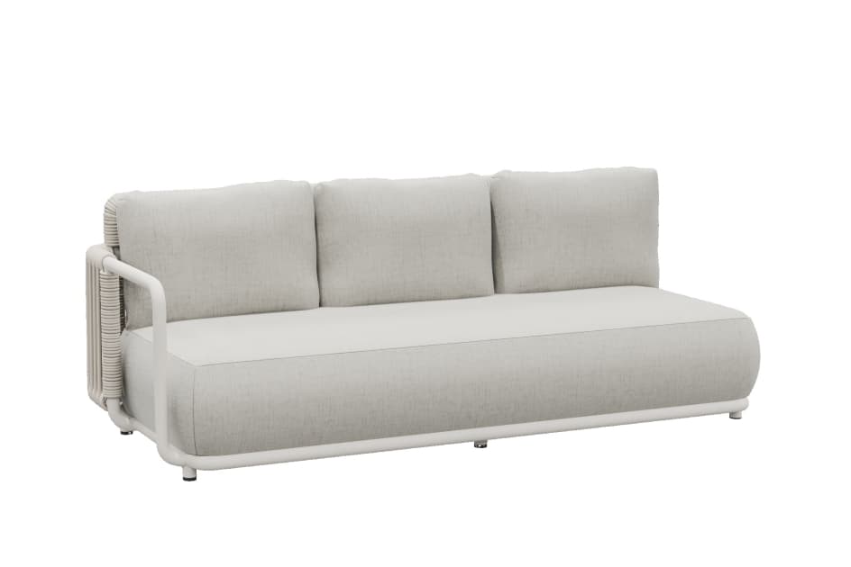 Sofa narożna wypoczynkowa ogrodowa prawa ROME 1